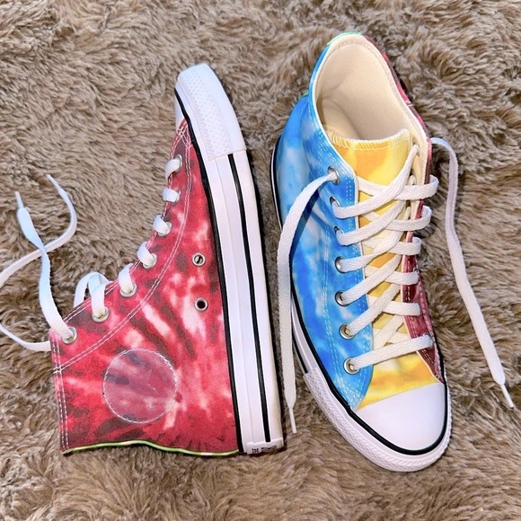 Tye-Dye High Top Converse 7 - Picture 1 of 11
